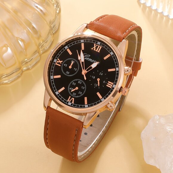 4-Piece Quartz Wrist Watch Set - Picture 6 of 11